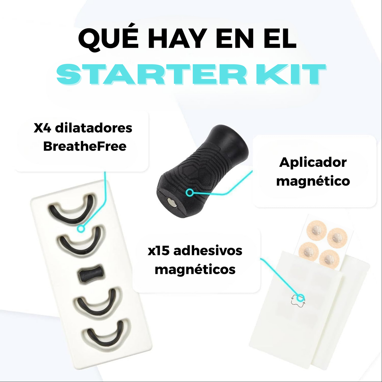 Dilatador nasal blanco   Breathefree